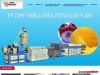 PP HDPE Fibrillated Tape, Sutli, Baler Extrusion Line