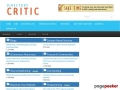 Critics Webmaster Directory