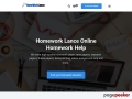 Homework Lance Online Homework Help